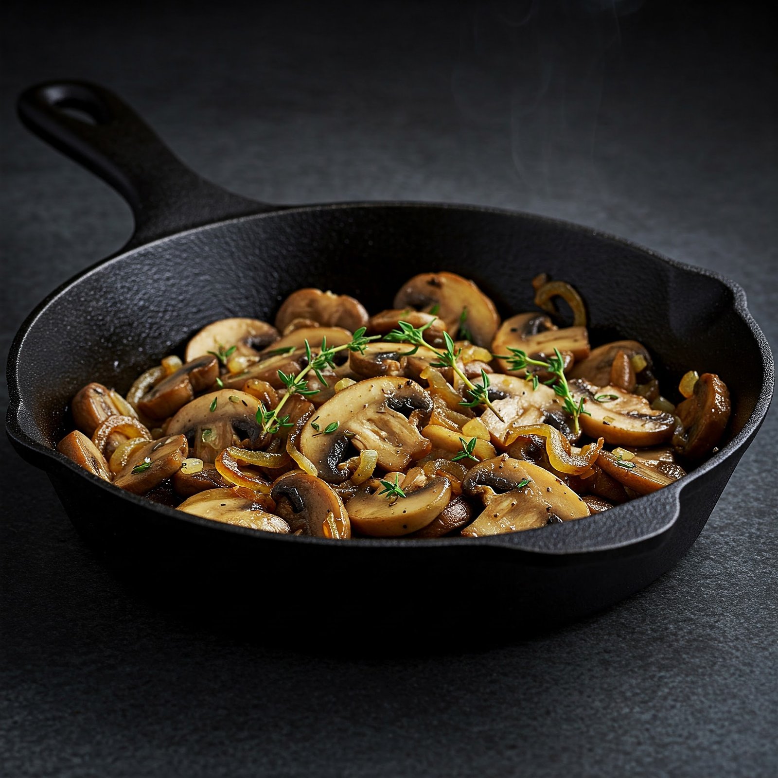 Sautéed Mushrooms and Onions (Paleo-Friendly) - DineDishDigest
